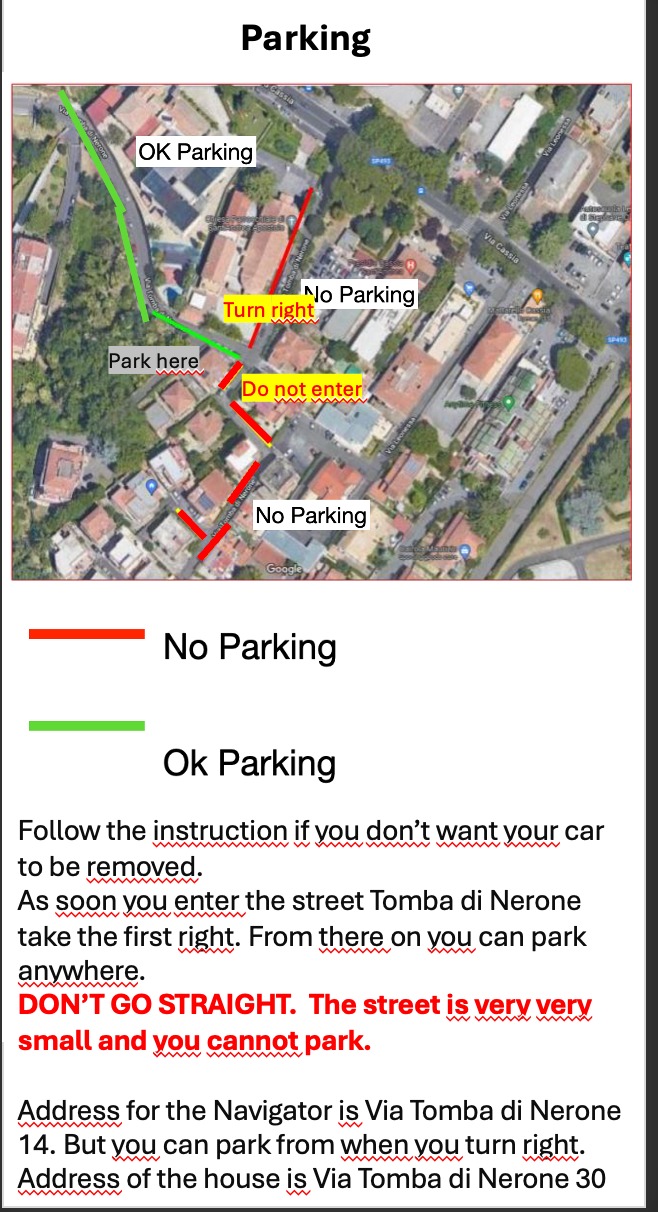 Parking Instructions 2